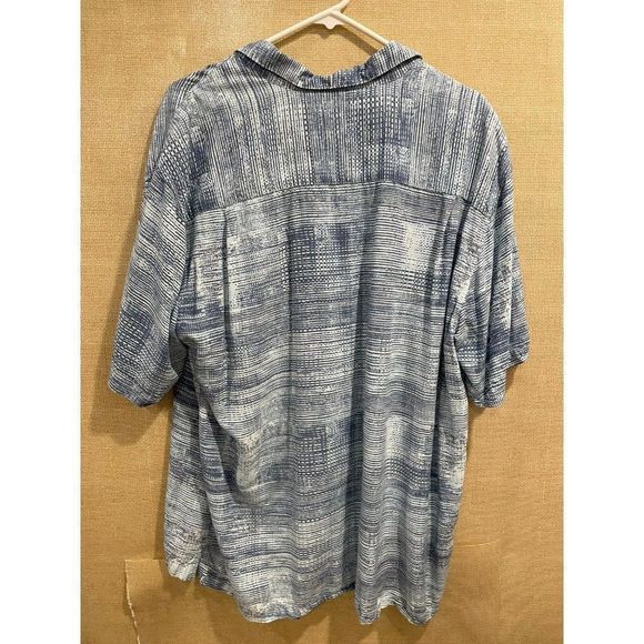 Havanera Vintage 90's Blue Striped XL Men's - Picture 3 of 3